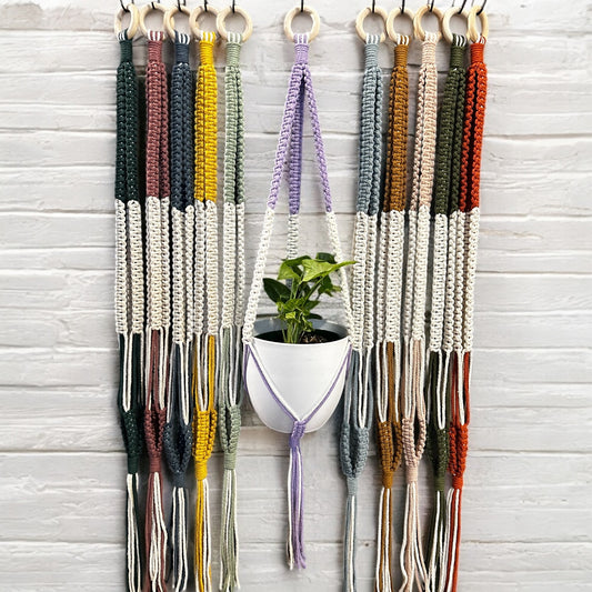 Plant Hanger | Square Knot